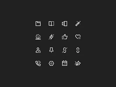 Sharp Icons black icon icons minimal nucleo outline sharp stroke ui