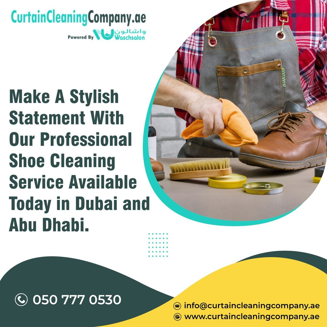 The Experts Shoe Cleaning Service for UAE by Curtain Cleaning Company
