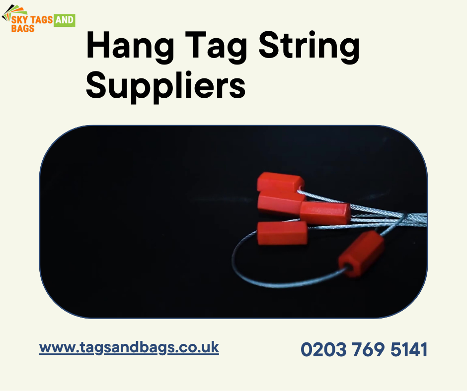 Hang Tag String Suppliers UK Sky Custom Tags & Bags by Tags Andbags on