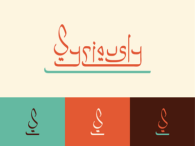 Syriously Logo boogaert branding design graphic design haarlem logo mathijs syrian syriously