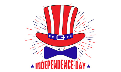 Independence Day T shirt Design 4th of july american design flag illustration independence day t shirt t shirt design typography vector world