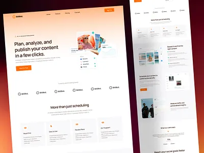 SaaS Platform Website Design adobe illustration adobe photoshop adobe xd figma landing landing page landingpage saas ui ui design uiux uiux design ux ux design web web ui webdesign website website ui websitedesign