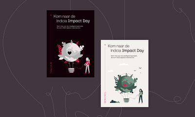 Impact day poster illustration poster vector