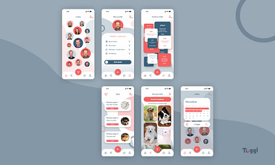 School branding project and app design
