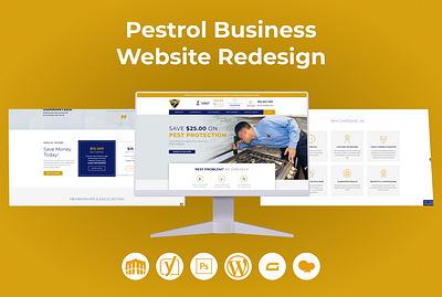 Pestrol Business Website Redesign intuitive navigation modern interface online visibility pest control industry responsive design search engine optimization user friendly visually appealing web design website redesign