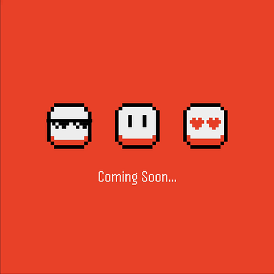 Pixel Mascots | Announcement 8 bit 8bit animation branding characters emotions illustration motion graphics oldschool pixel pixel art pixel emojis pixelart retro