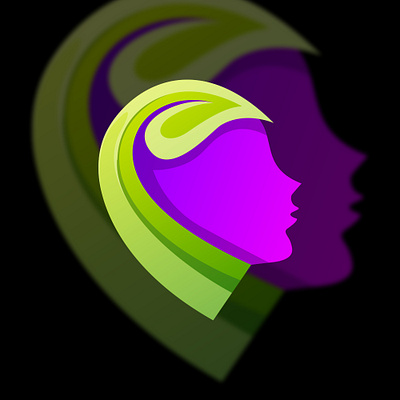women logo branding colorful design graphic design icon illustration logo vector