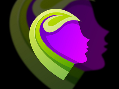 women logo branding colorful design graphic design icon illustration logo vector