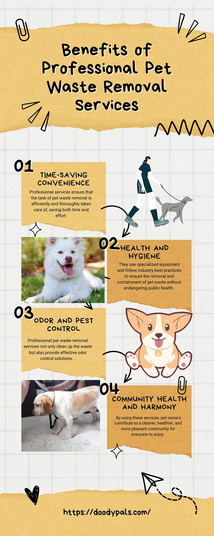 Benefits of Professional Pet Waste Removal Services by doody pals on