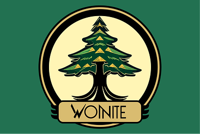 Pine Tree Logo Concept (Wonite) agency branding concept design graphic design icon illustration logo ui vector