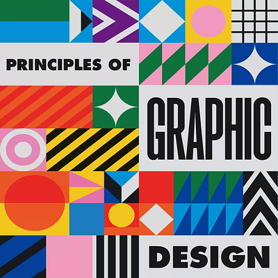 Principles Of Graphic Design branding design graphic design logo logodesign typography vector