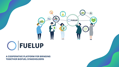 FuelUp Company Profile | University Project branding design graphic design