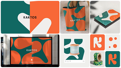 Kaktos brand identity animation branding design graphic design identity design logo motion graphics