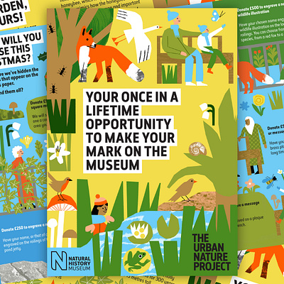 Natural History Museum b2b collage design illustration nature printdesign