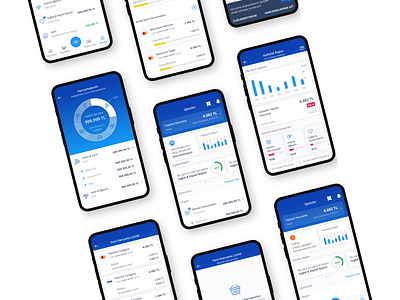 IsCep PFM app banking dashboard design finance iscep management mobile online personal pfm ui ux