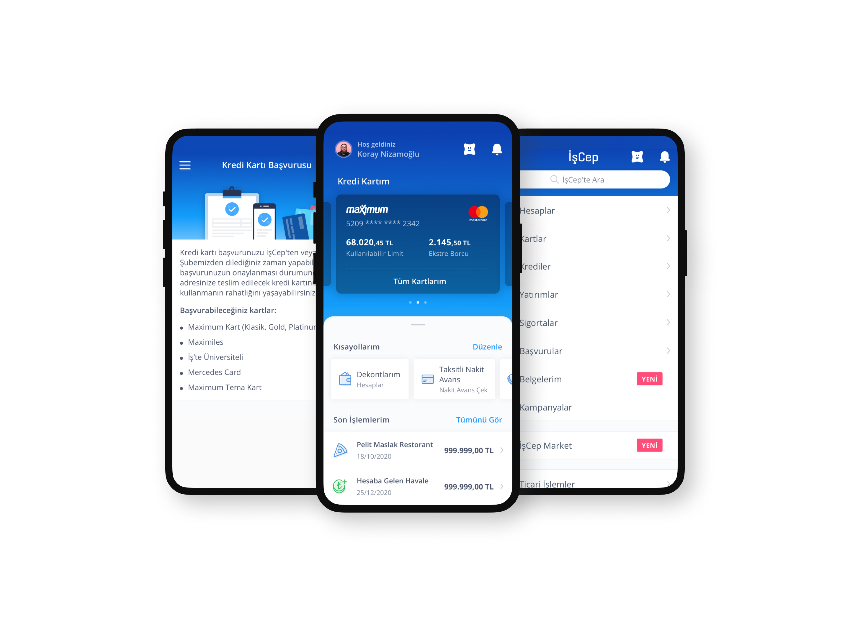 IsCep Post-Login app banking dashboard design fintech iscep mobile online ui ux