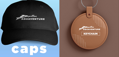 Aquaventure Merchandise branding design graphic design illustration logo typography