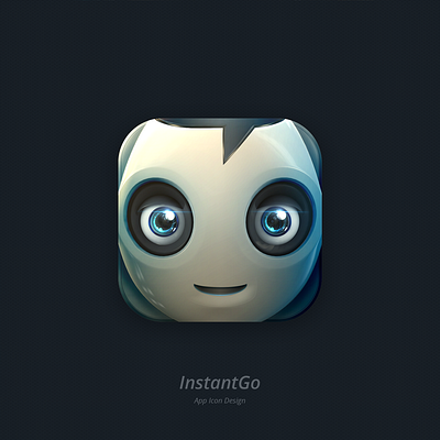 InstantGO App Icon Design app icon design appdesign branding design graphic design illustration