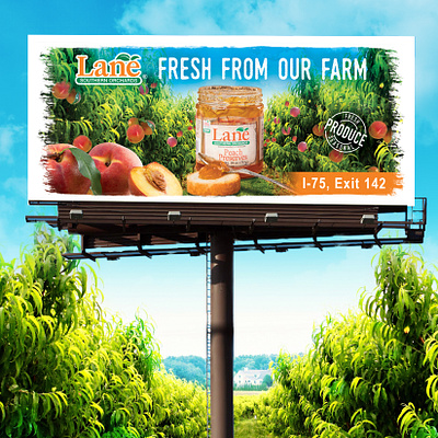 Billboard Design adobe illustrator agriculture billboard branding design graphic design icons illustration