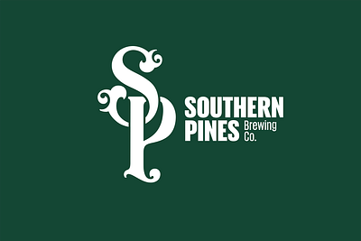 Southern Pines Brewing Company Branding and Packaging art direction beer brand identity branding graphic design illustration logo packaging