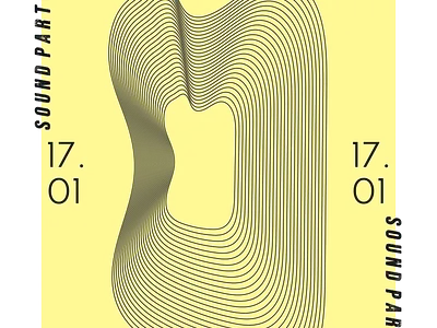 TECHNO POSTER acid aesthetic design effect illustration mockup music musical party poster simple sound techno vector vibe