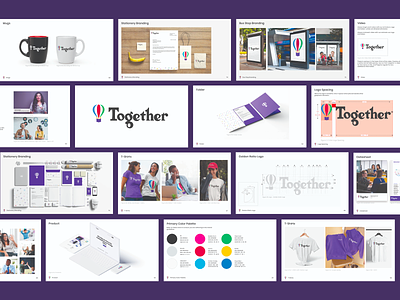 Together branding branding design graphic design ux