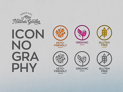 Food Product Iconography food graphic design icons