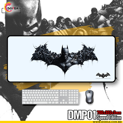 Batman Mousepad Design batman dc comic design graphic design mousepad mousepad design post design