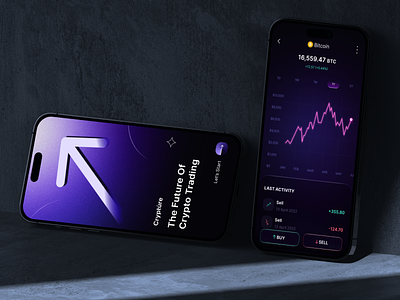 Crypto App android app app design application branding crypto crypto app ios trading trading app ui ui app user experience ux
