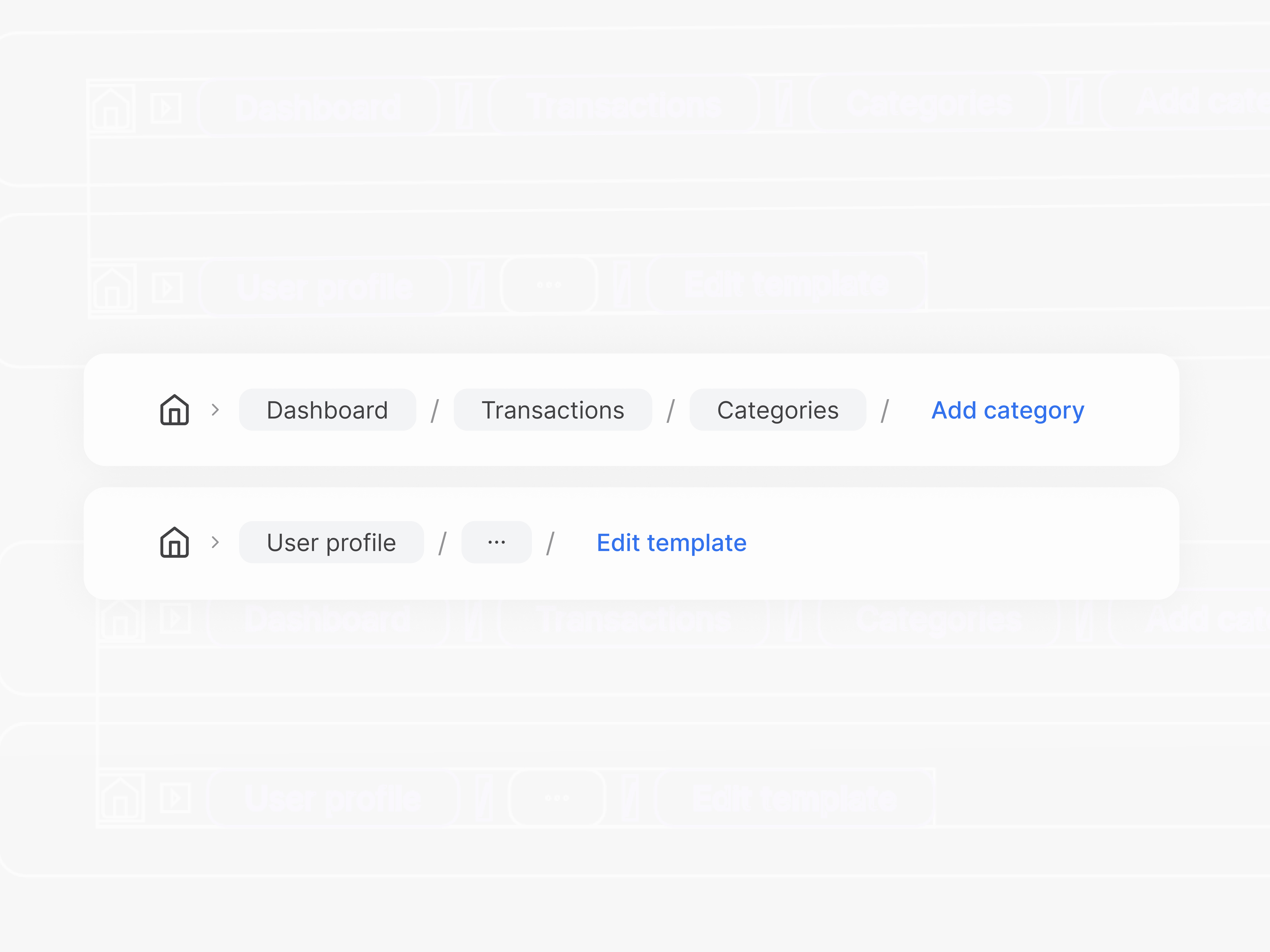 Daily ui : Bread crumbs bread crumbs crumbs daily ui design minimal ui ux