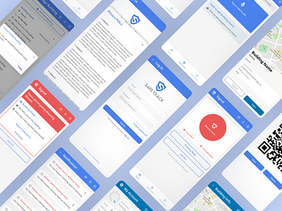 Project Safe Track app ui