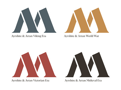Museum Branding branding design graphic design illustration logo typography vector