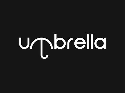 umbrella branding business coverage health insurance logo logo design logo idea tech technolgy umbrella word logo wordmark
