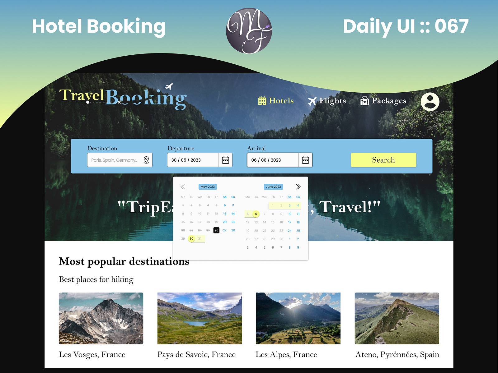 Hotel Booking Daily Ui 067 By Mildred On Dribbble