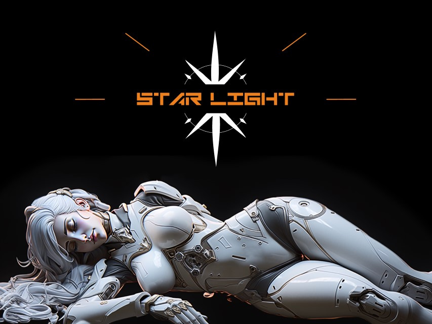 STAR LIGHT 3d ai art branding design game graphic design illustration logo midjourney play typography ui ux vector videogame