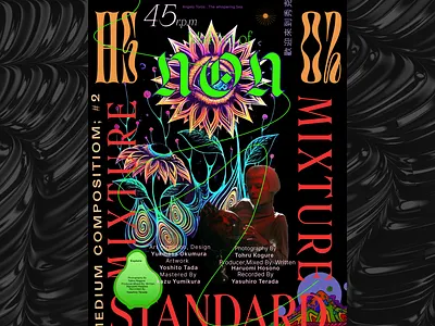 Acid typo poster #021 abstract acid typo graphic design poster poster design typography