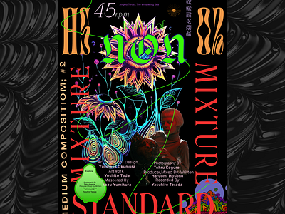 Acid typo poster #021 abstract acid typo graphic design poster poster design typography