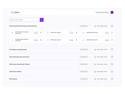 File manager admin cards documents file interaction design manager ui upoad