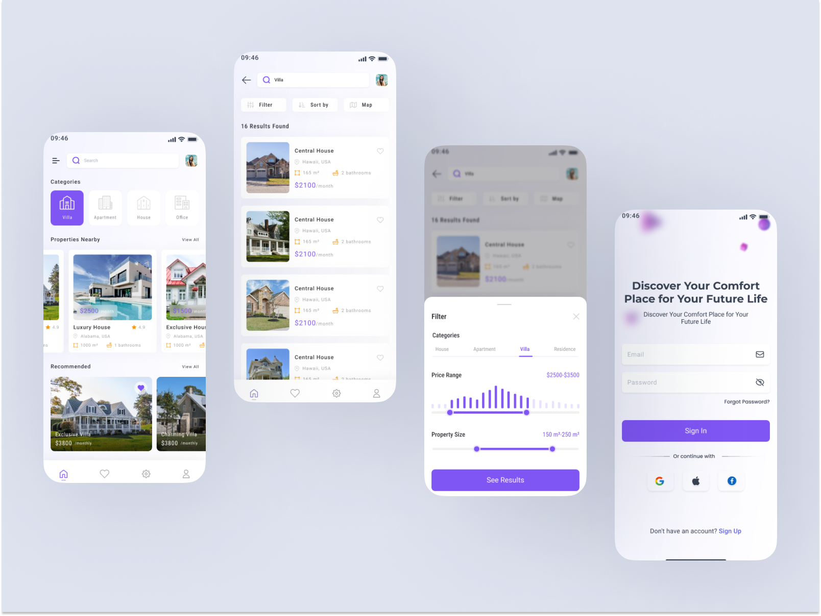 Example of UI UX Design For Mobile & Web