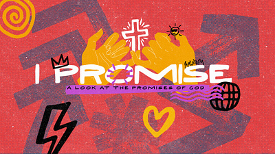 I Promise - Sermon Series branding graphic design illu illustration logo