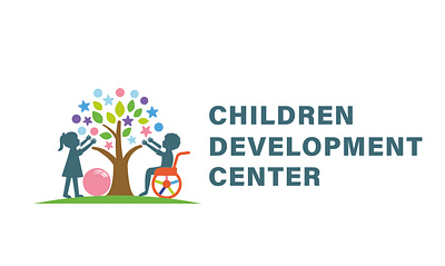 CHILDREN CENTER app branding design graphic design illustration logo typography ui ux vector