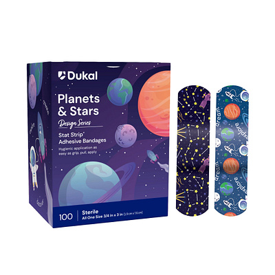 Planets & Stars Packaging Design design graphic design illustration packaging design