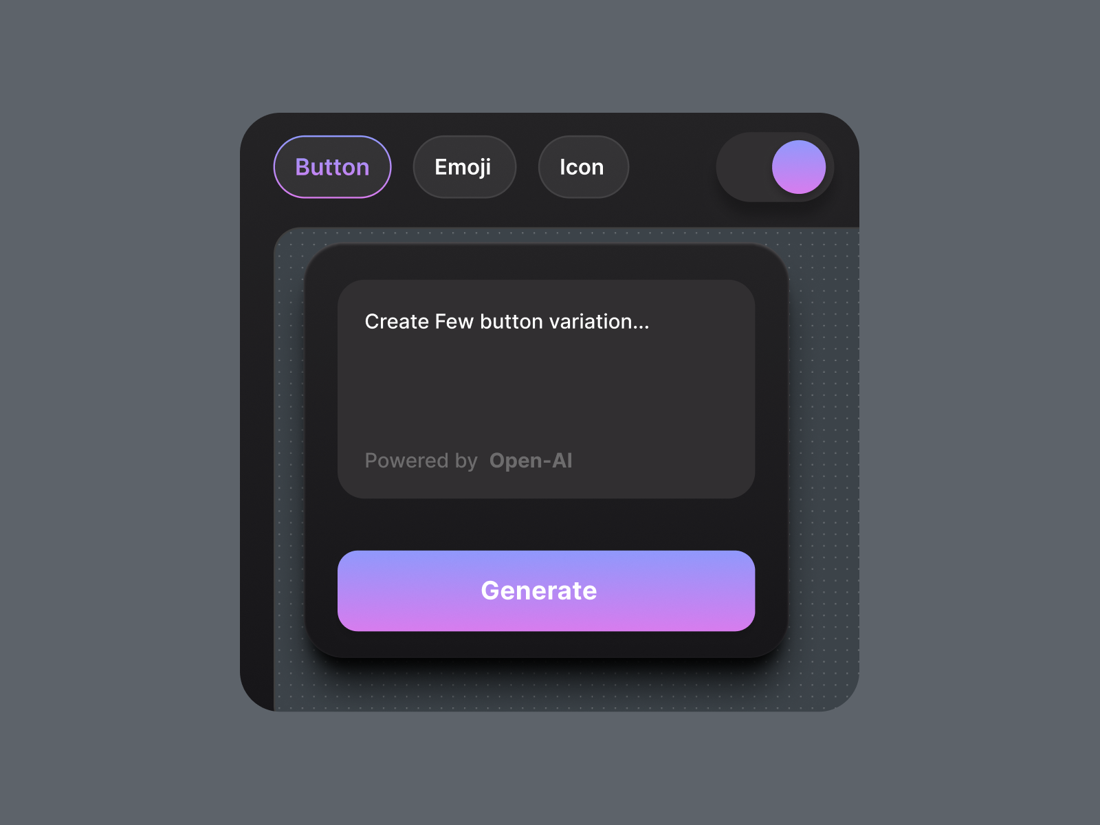 Figma AI Plugin UI Component Design by Ashikur Rahman for Design Picko ...