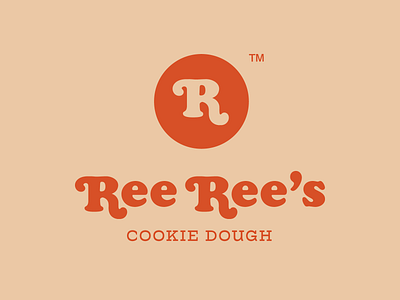 Ree Ree's - Logo design branding cookie design flat food graphic design icon illustration lettermatk logo logotype mark minimal retro simple vector vintage wordmark