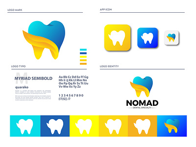 DENTAL CONCEPT LOGO DESIGN best logo brand identity branding creative dental logo logo logo design vect plus