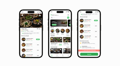 Good Food App design interaction design mobile app ui ui design ux design uxui design