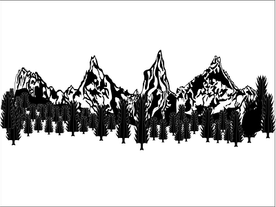 Mountain Vector Illustration design graphic design illustration vector