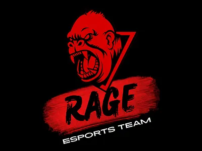 The Rage logo 3d animation brandidentity branding creativedesign graphic design logo marketing motion graphics socialmediadesign ui