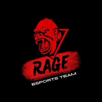 The Rage logo 3d animation brandidentity branding creativedesign graphic design logo marketing motion graphics socialmediadesign ui