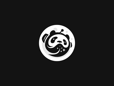 Space Panda animal logo branding design endr graphic design illustration logo ui ux vector